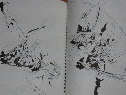 Shirow Miwa Illustration Art Book Sketch Show C80 