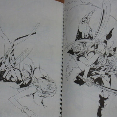 Shirow Miwa Illustration Art Book Sketch Show C80 