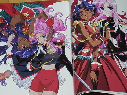 REVOLUTIONARY GIRL UTENA Hard Core Art Books Set total 440page with paper bag 