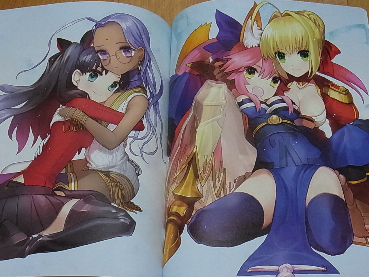 Fate EXTRA material WADA ARCO Illustrations 50 page TYPE-MOON FGO 