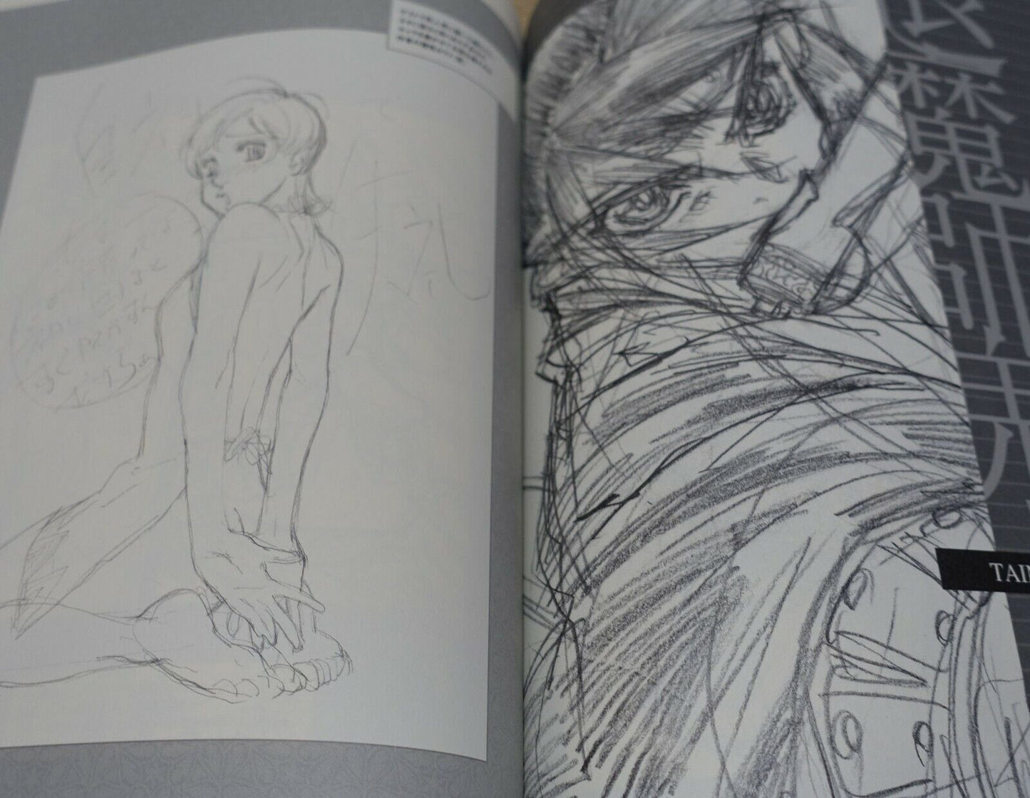 NOBUTERU YUKI Animation Art Work Book ANVIL3 ESCAFLOWNE Record of Lodoss War etc 