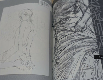 NOBUTERU YUKI Animation Art Work Book ANVIL3 ESCAFLOWNE Record of Lodoss War etc 