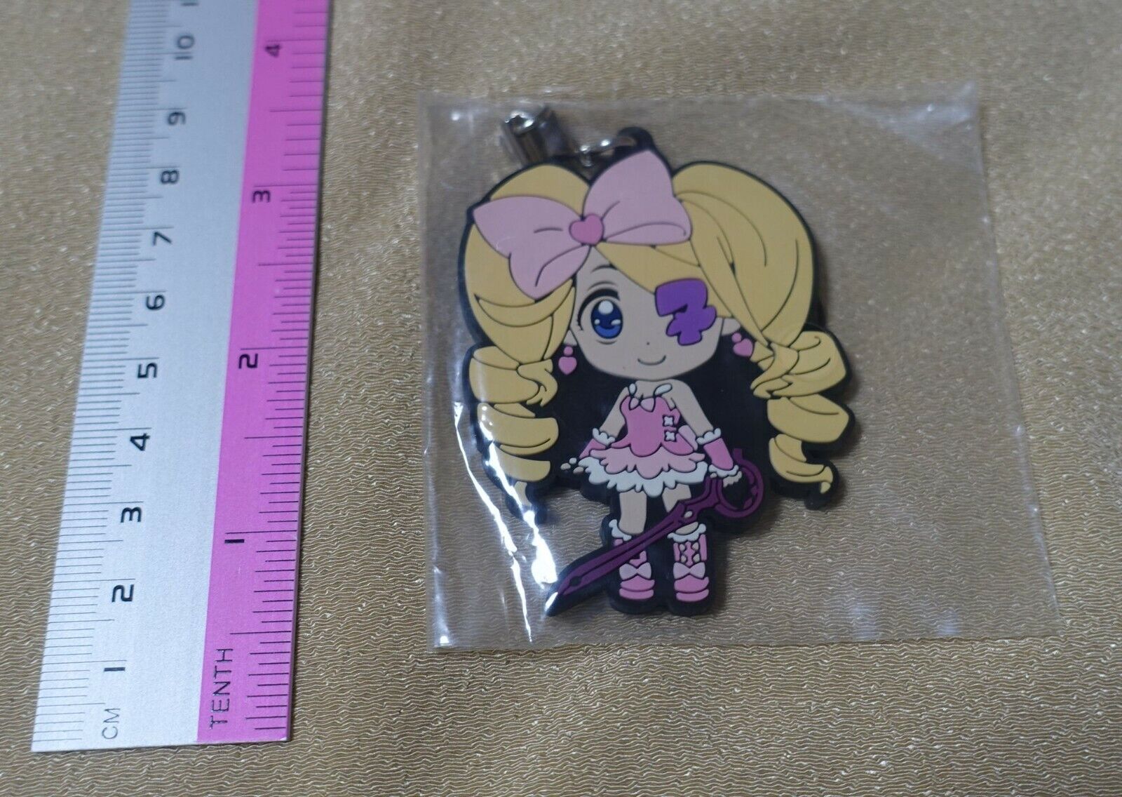 KILL LA KILL Kyun Chara Rubber Key Chain Nui Harime 