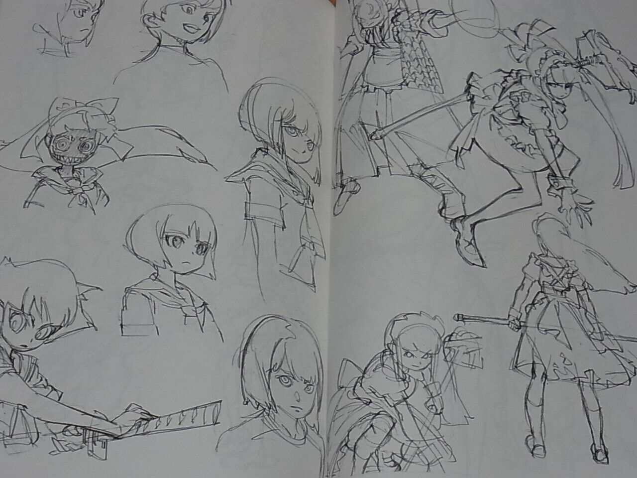 YOH YOSHINARI Illustration Art Book Dead Wood Designs Very Rare 138page 