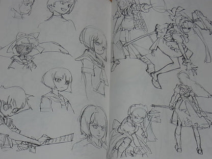 YOH YOSHINARI Illustration Art Book Dead Wood Designs Very Rare 138page 