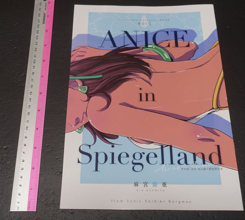 Kia Asamiya Sonic Soldier Borgman Designer's Fan Art Book ANICE in Spiegelland 