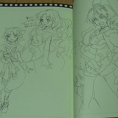 Golden Harvest Youshi kanoe Grandia 2 Design Work Book PARALLEL GRANDIA2 