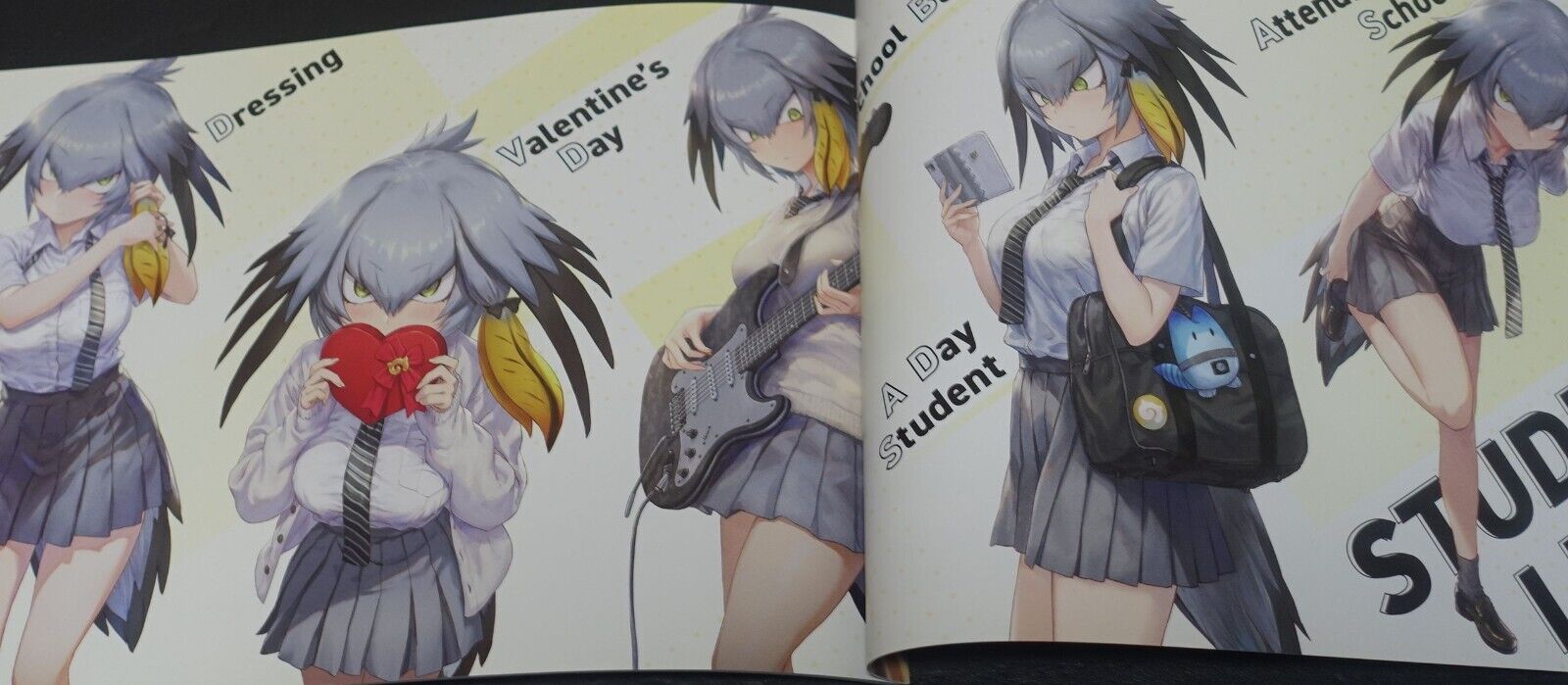 Line Melon Guchico Kemono Friends Shoebill Fan Art Book HASHIBIRO SHOW 
