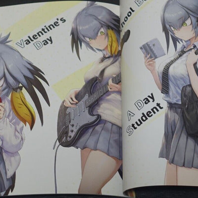 Line Melon Guchico Kemono Friends Shoebill Fan Art Book HASHIBIRO SHOW 