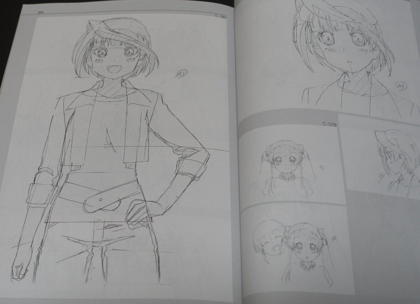 Masakatsu Sasaki Animation Key Frame Art Work Book 3 - Saki - 160page 