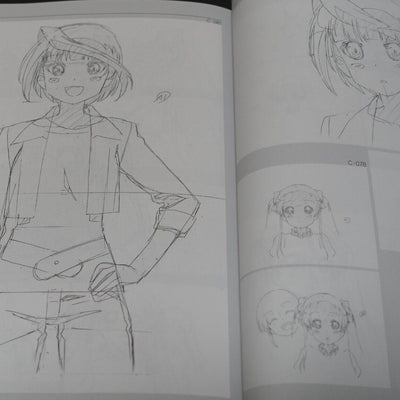 Masakatsu Sasaki Animation Key Frame Art Work Book 3 - Saki - 160page 