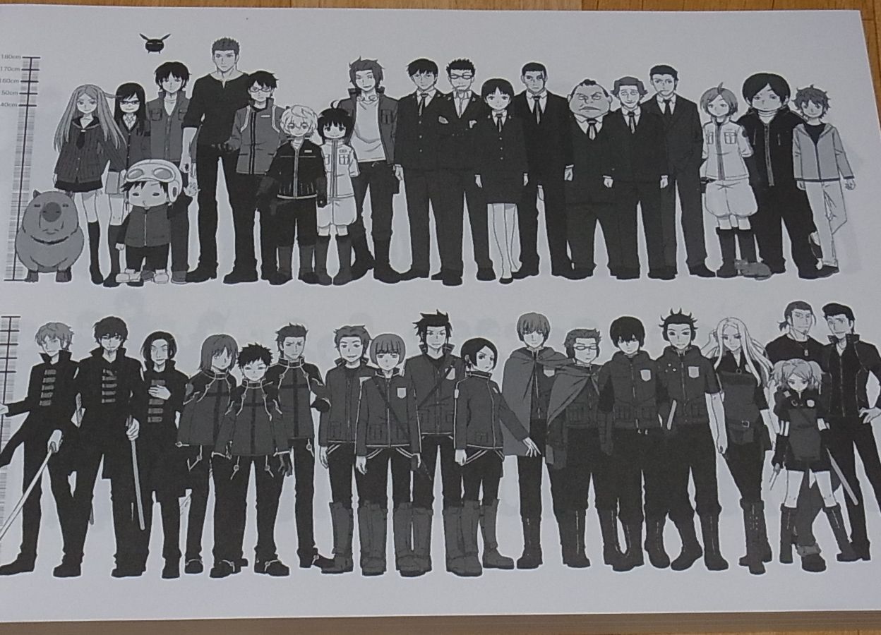 TOEI Animation WORLD TRIGGER Setting Art Collection Book 196page 