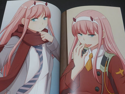 MAT Darling in the Franxx Zero Two Only Color Fan Art Book Zero Zero Two 