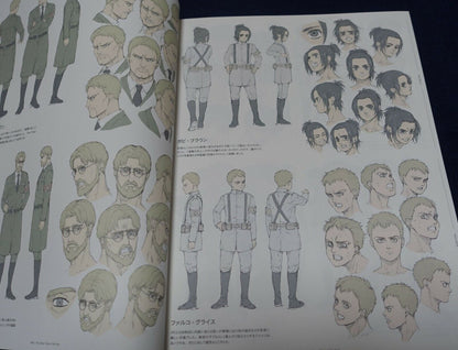 MAPPA ATTACK ON TITAN FINAL SEASON PART 1 DESIGN & ANIMATION KEY FRAME WORK BOOK 
