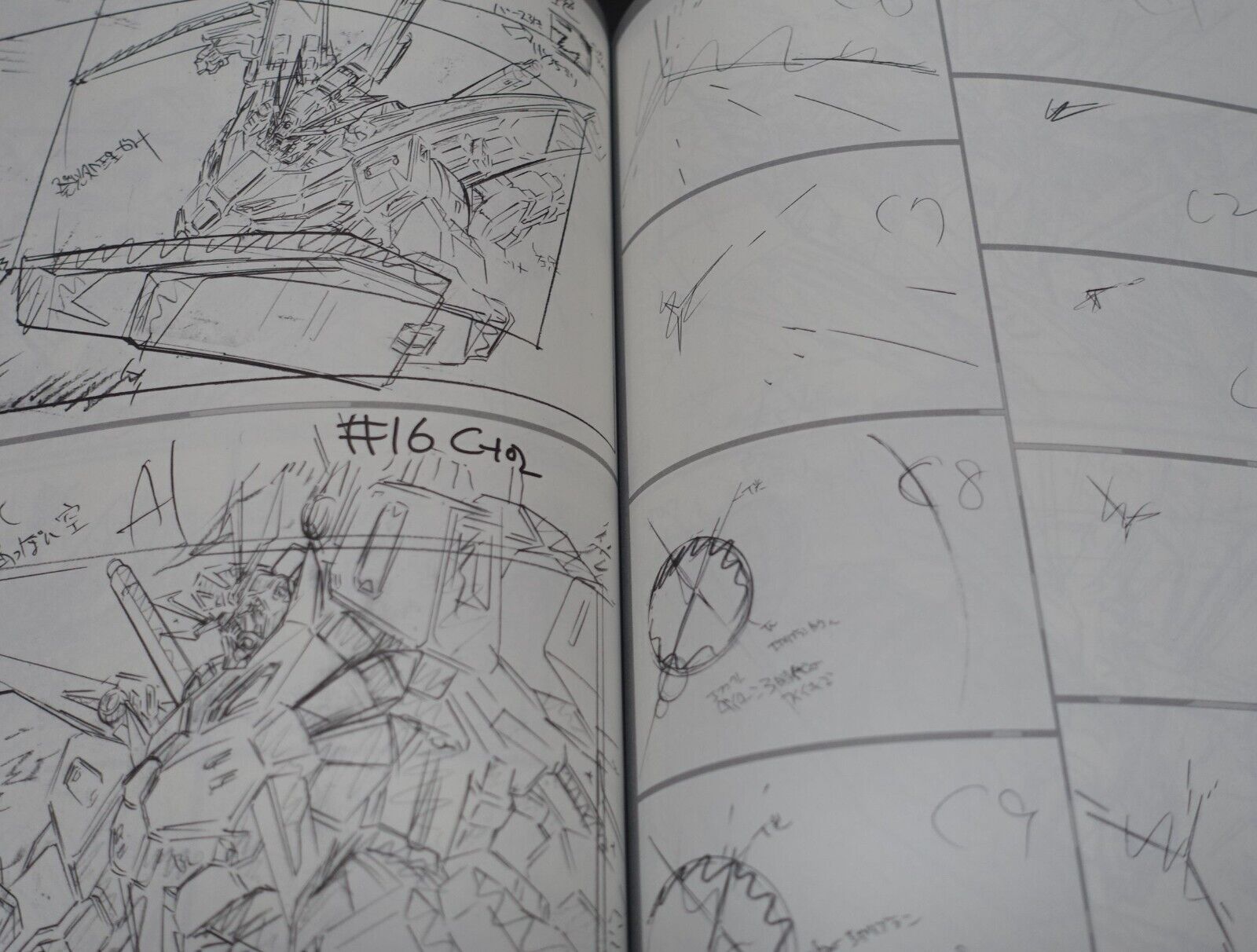 Masami Obari Animation Gundam Build Fighters Try Key Frame Art Book 