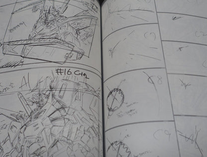 Masami Obari Animation Gundam Build Fighters Try Key Frame Art Book 