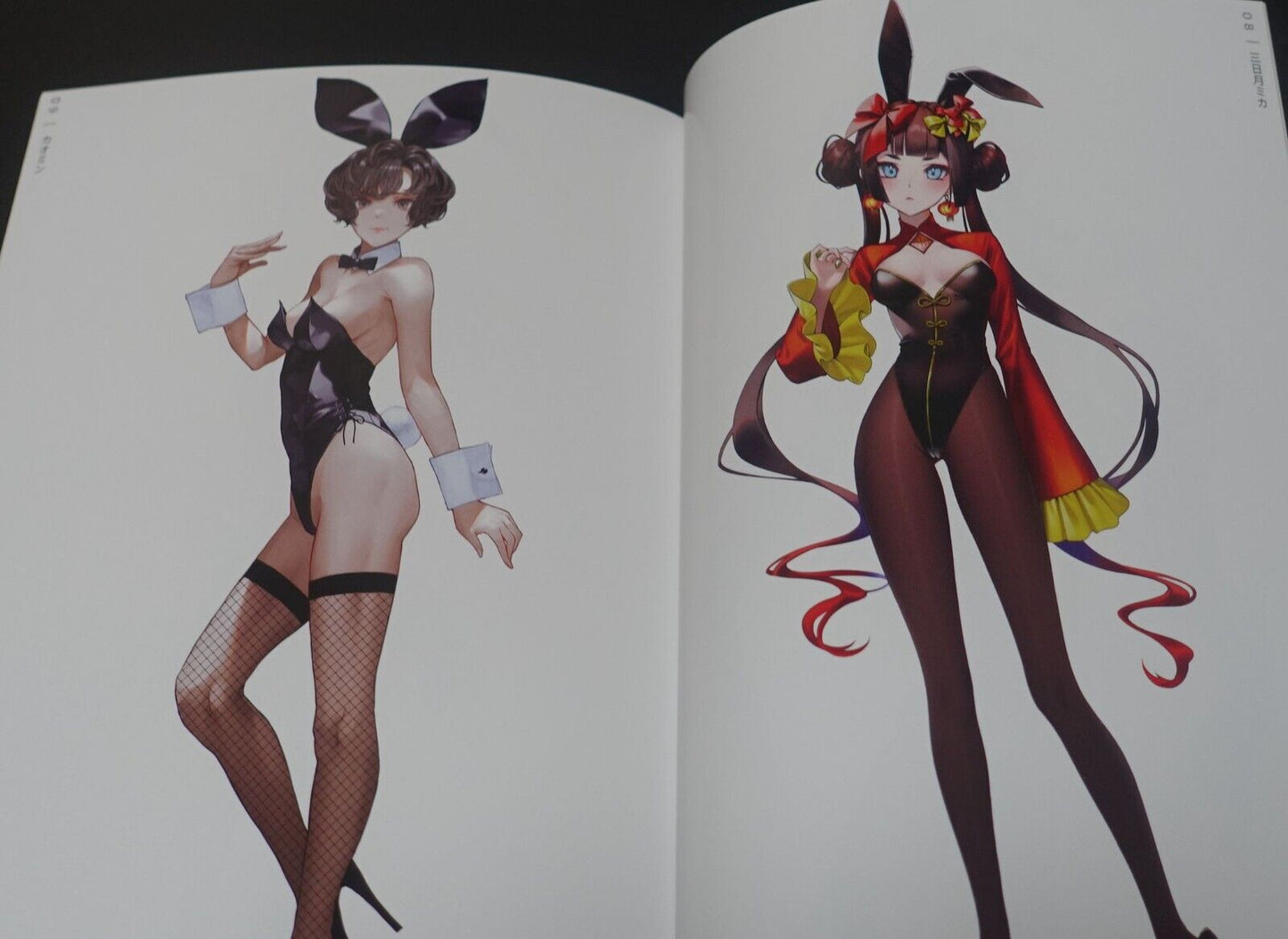 GAKAKU Original Bunny Girl Art Book BUNNY HONEY BUNNY STANDING BUNNY 1 & 2 
