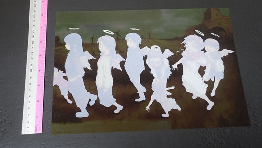 Yoshitoshi Abe Haibane Renmei 30 x 21 cm PVC Clear Poster C 