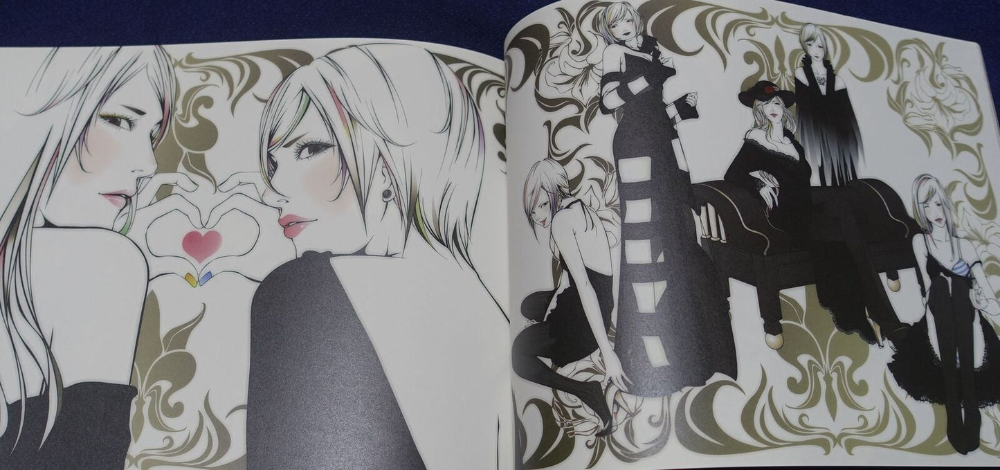 Naoki Yamamoto Illustration Art Work Book Re write 2009-2015 