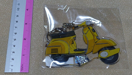 Gainax Official FLCL Acrylic Key Chain Scooter 