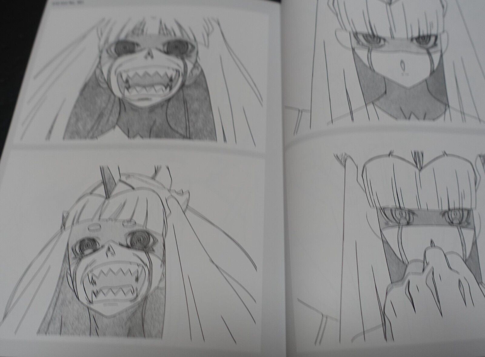 Darling in the Franxx Key Frame Art Book vol.01-04 Se 