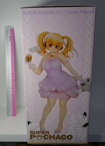 Souyoku Sha SUPER POCHACO 1/5 Scale Wedding Costume Figure Statue 