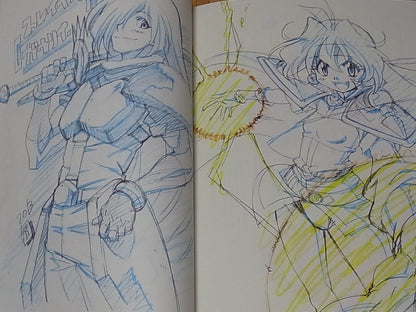 Satoshi Koike Anime Illustration Works Noragami Soul Eater Sailor Moon Precure 