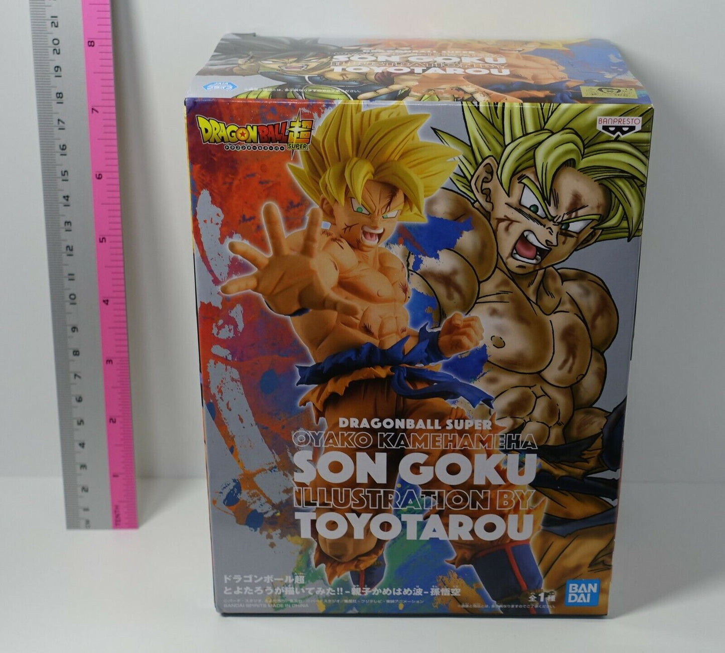 Banpresto Dragon Ball Toyotarou Design Figure Goku & Bardock Statue 