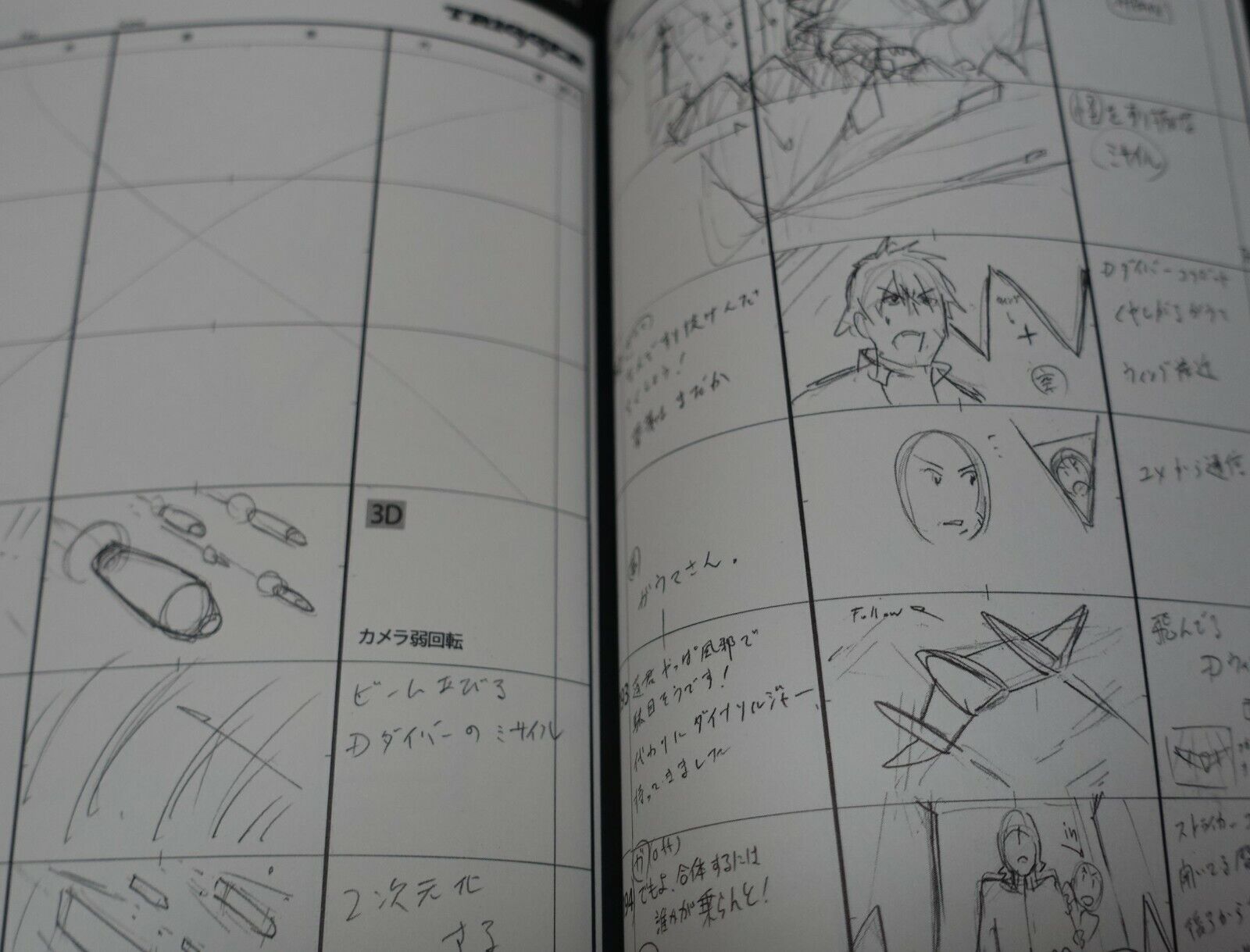 SSSS.DYNAZENON STORY BOARD ART BOOK Vol.4 GRIDMAN STORYBOARD 