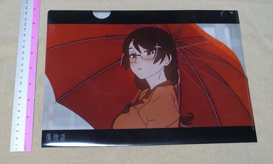 SHAFT Bakemonogatari PVC Art Sheet Tsubasa Hanekawa 