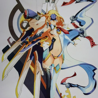 BLAZBLUE CONTINUUM SHIFT ?-No.12 B2 Size Tapestry Wall Scroll 