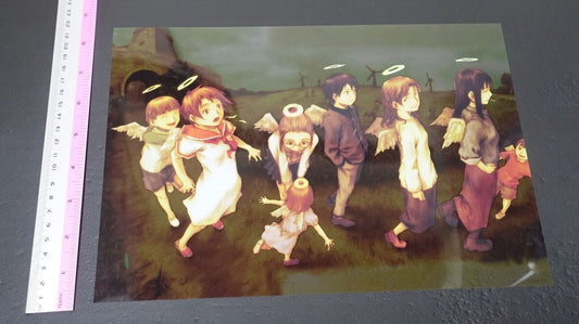 Yoshitoshi Abe Haibane Renmei 30 x 21 cm PVC Clear Poster C 