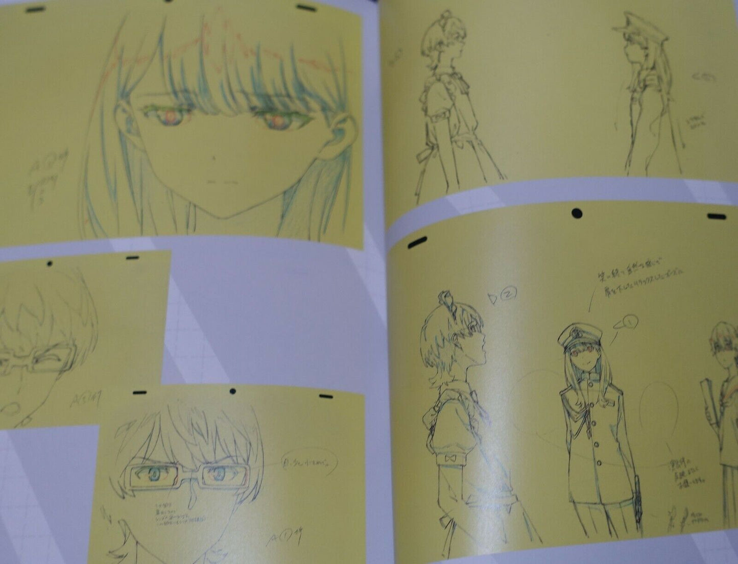 SSSS.GRIDMAN Key Frame & Story Board Art & Design Work Book Vol.3 160page 