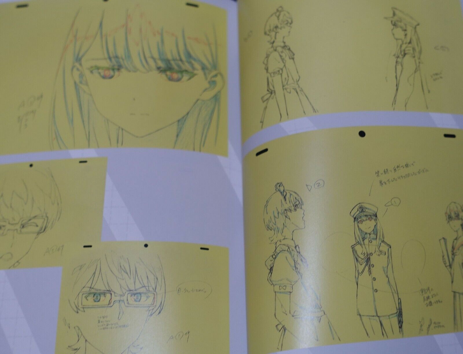 SSSS.GRIDMAN Key Frame & Story Board Art & Design Work Book Vol.3 160page 