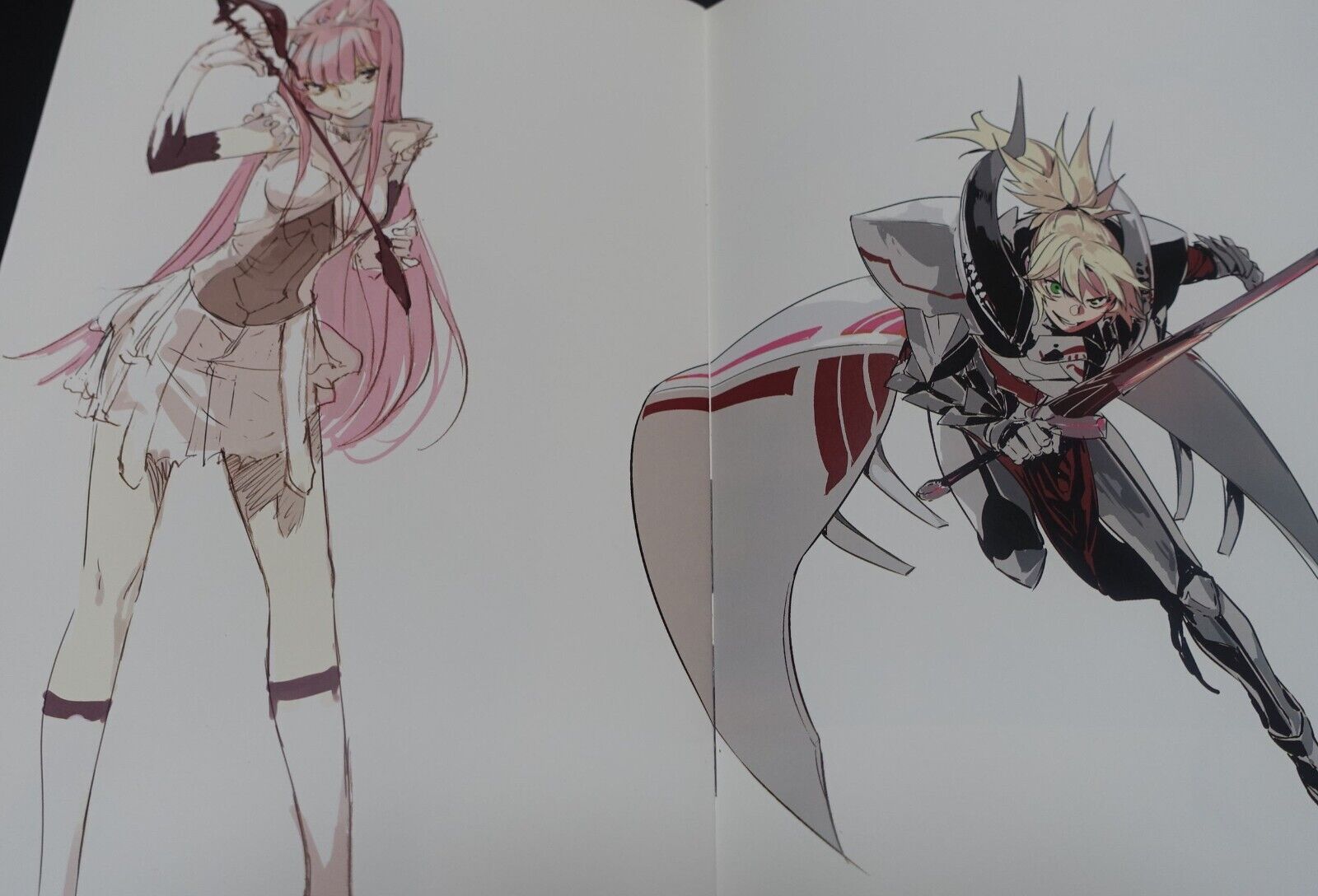 Pako Hyper Sonic Soul Fate Grand Order FGO Official Designer's Fan Art Book 8Set 