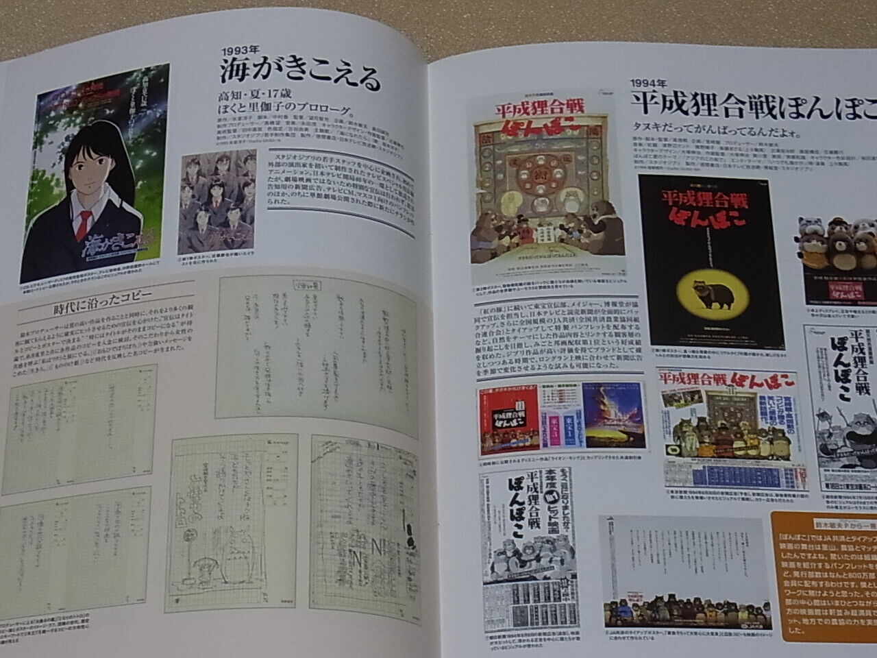 Studio Ghibli Exhibition Event Exclusive Brochure Pamphlet Nausicaa Totoro etc 