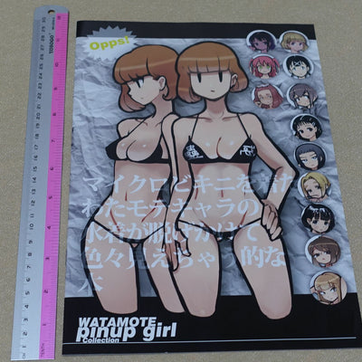 Hi-tec0.3mm Watamote Fan Art Book Watamote Pinpu girl Micro Bikini 