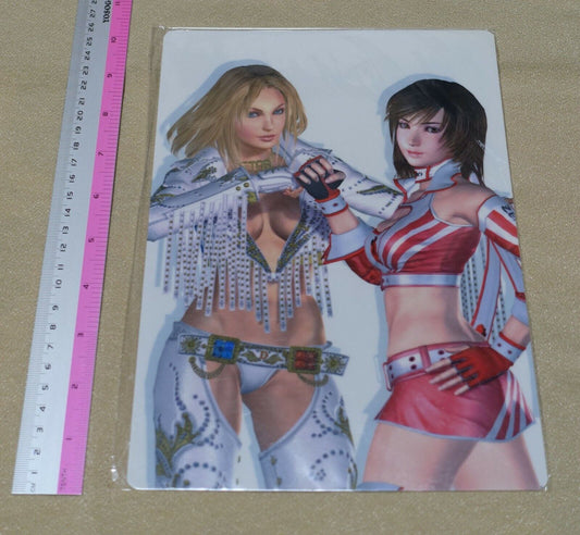 Rumble Rose XX PVC Art Board Reiko & Dixie 