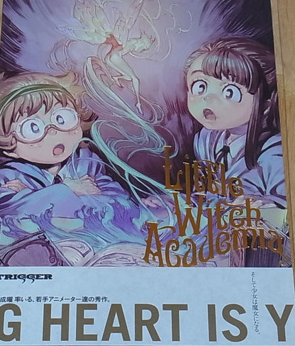 Little Witch Academia Blu-ray & Sound Track CD & Setting Art Book Set 