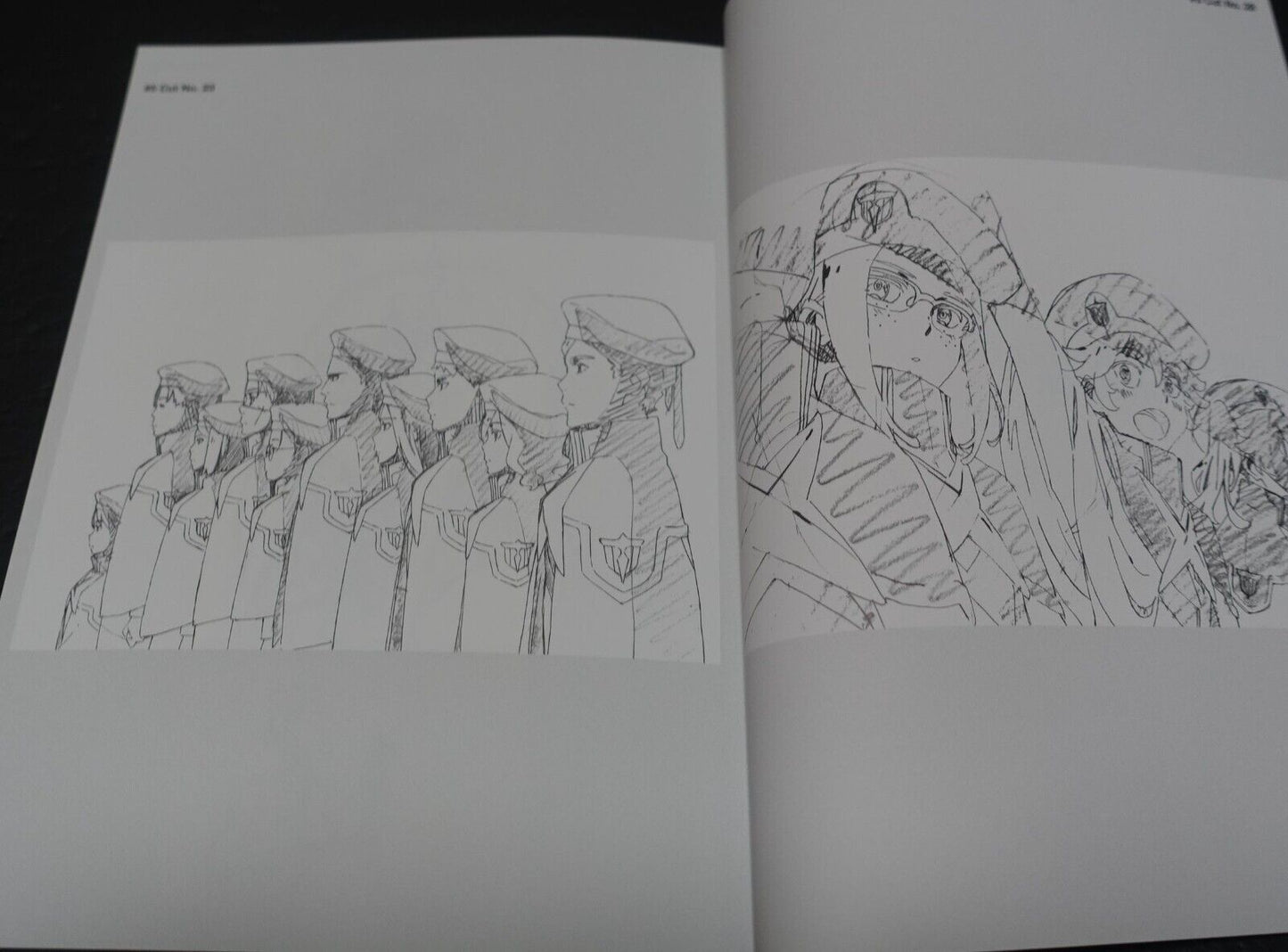 Darling in the Franxx Key Frame Art Book vol.01-04 Se 