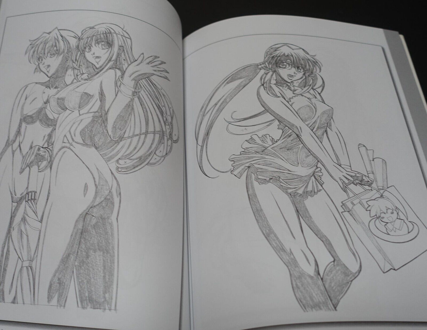 Kazuya Kuroda Animation Character Designer's Art Book Vandread etc Shimahokke4 