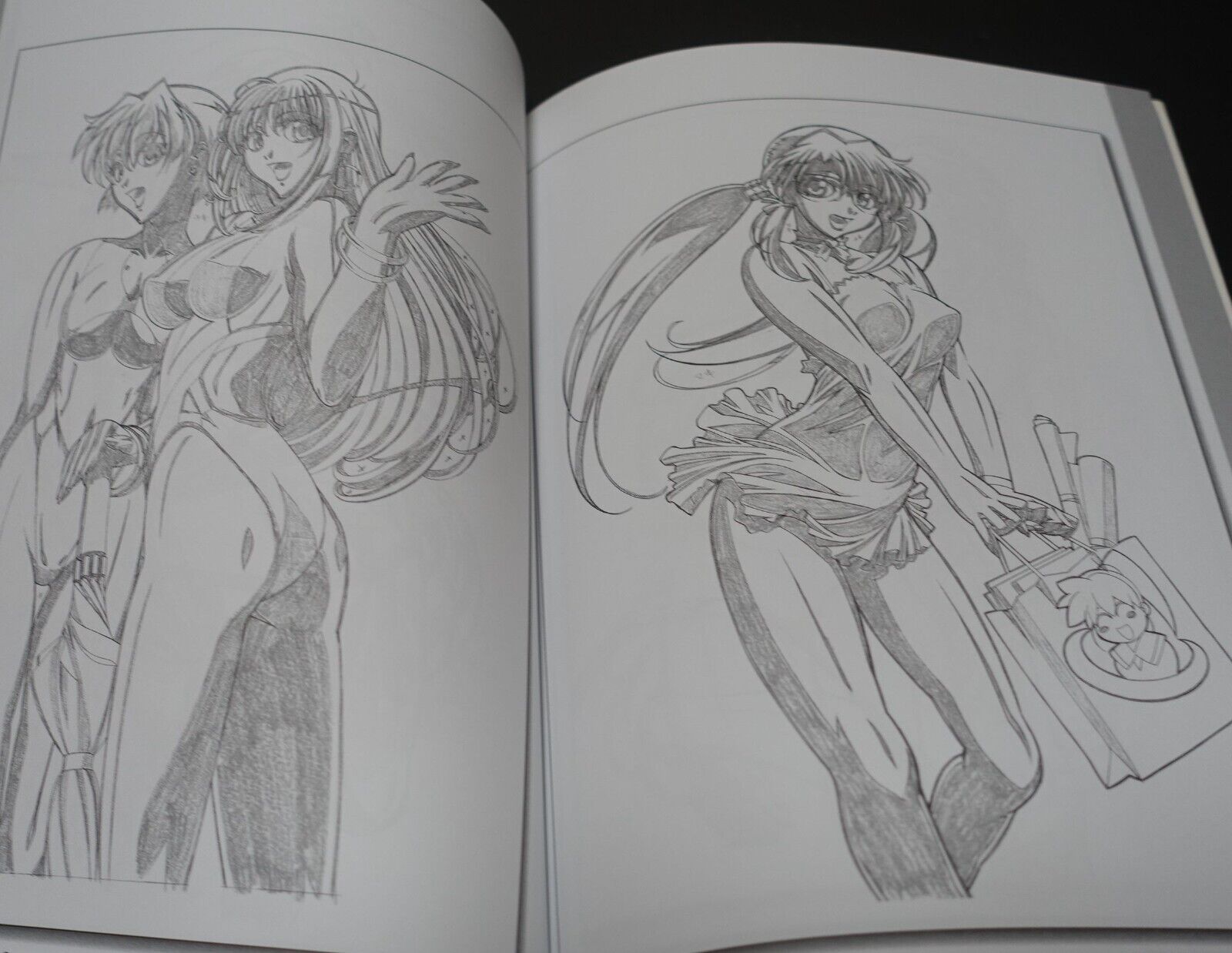 Kazuya Kuroda Animation Character Designer's Art Book Vandread etc Shimahokke4 