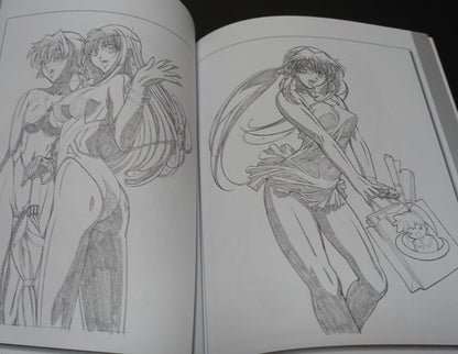Kazuya Kuroda Animation Character Designer's Art Book Vandread etc Shimahokke4 