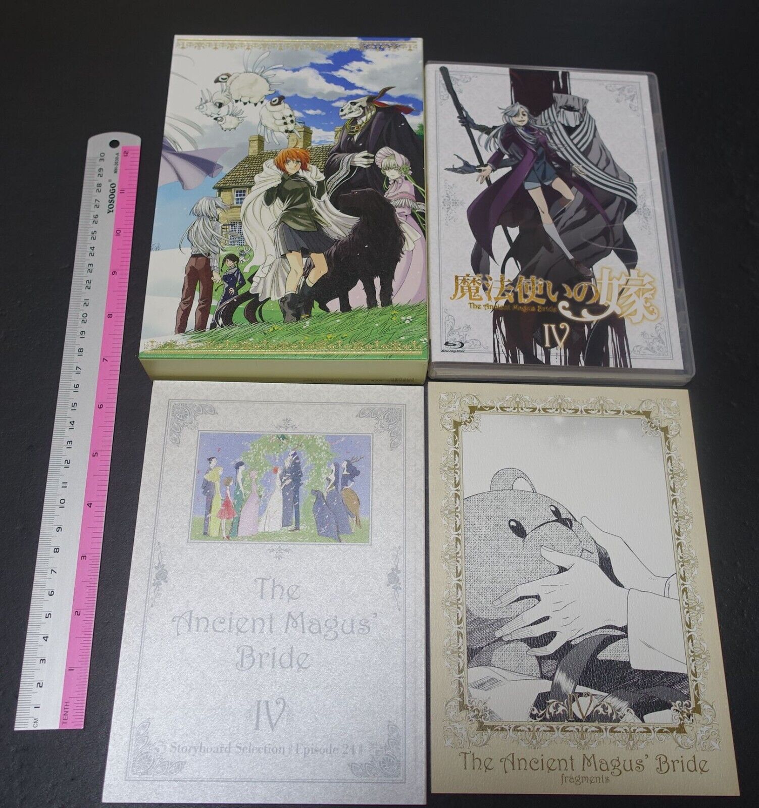 The Ancient Magus Bride Mahou Tsukai no Yome Blu-ray Limited Edition Vol.1-4 