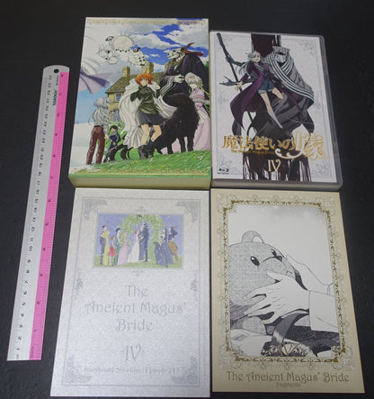 The Ancient Magus Bride Mahou Tsukai no Yome Blu-ray Limited Edition Vol.1-4 