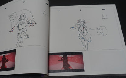 Bakemonogatari Key Animation Note Ge 4 books total 1200page 