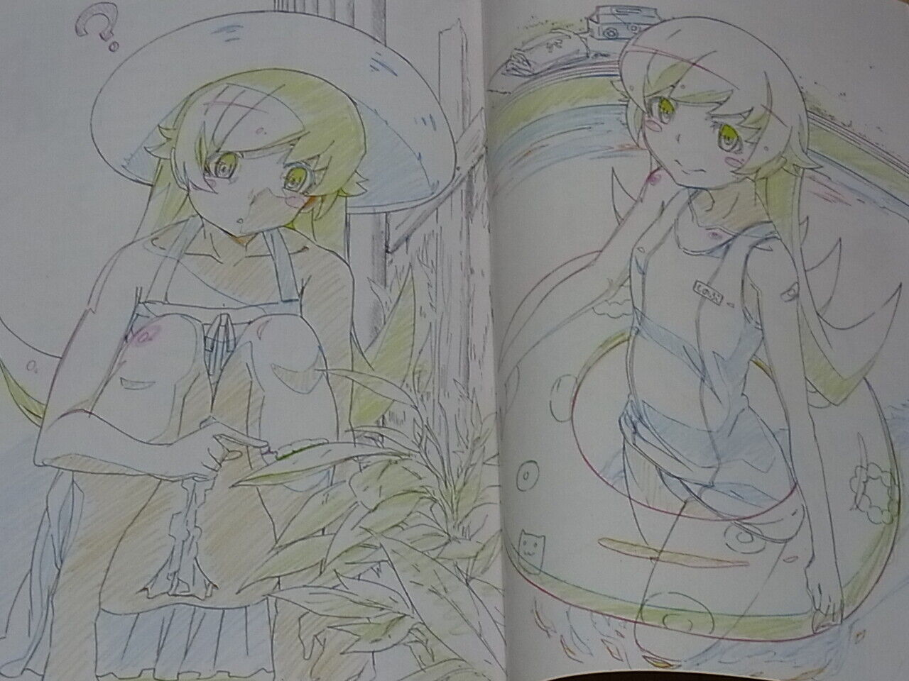 Yataneko Bakemonogatari Animation Staff's Fan Art Book 3 Set 