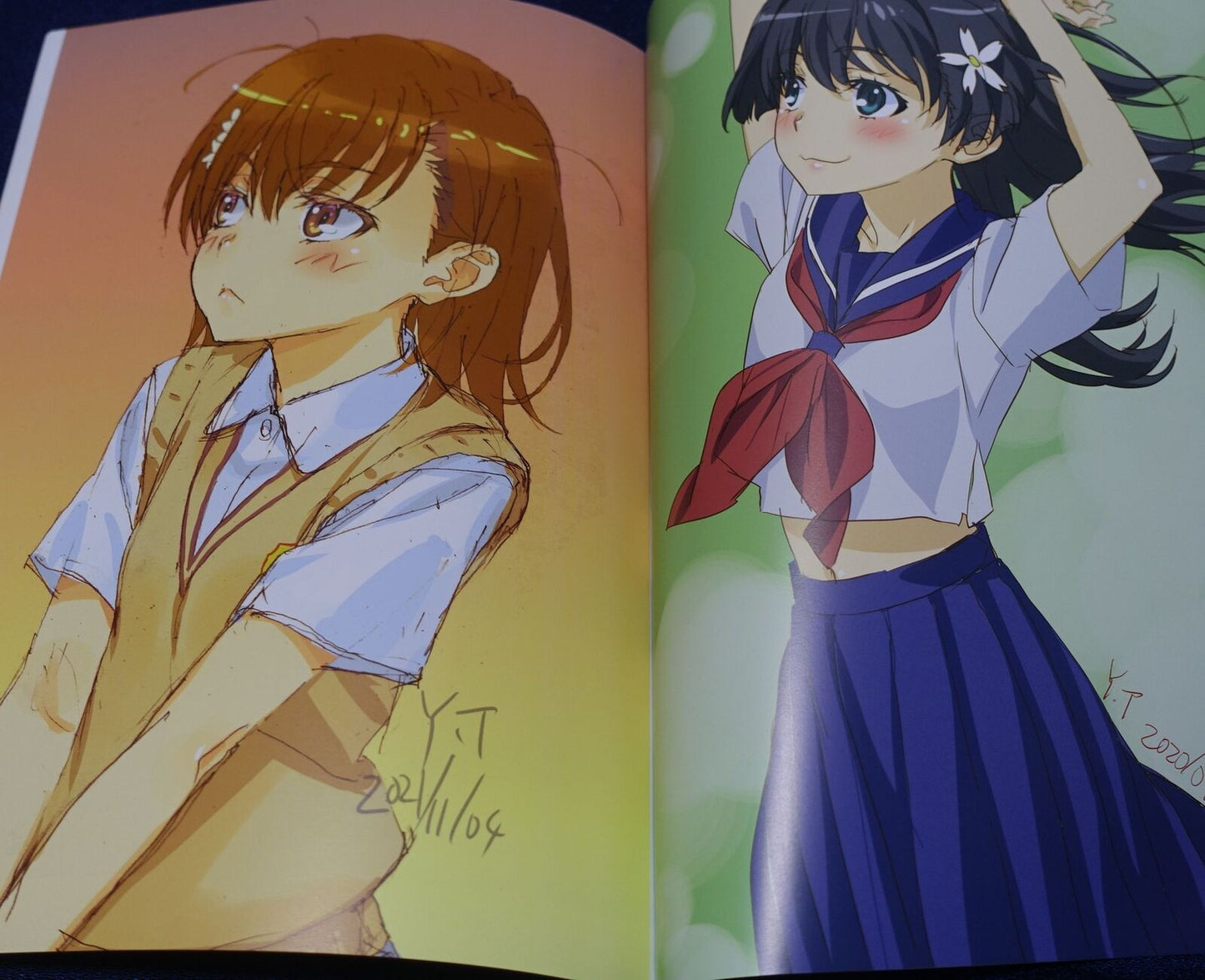 Yuichi Tanaka A Certain Scientific Railgun Designer's Color Art Book Tokoroten-Z 