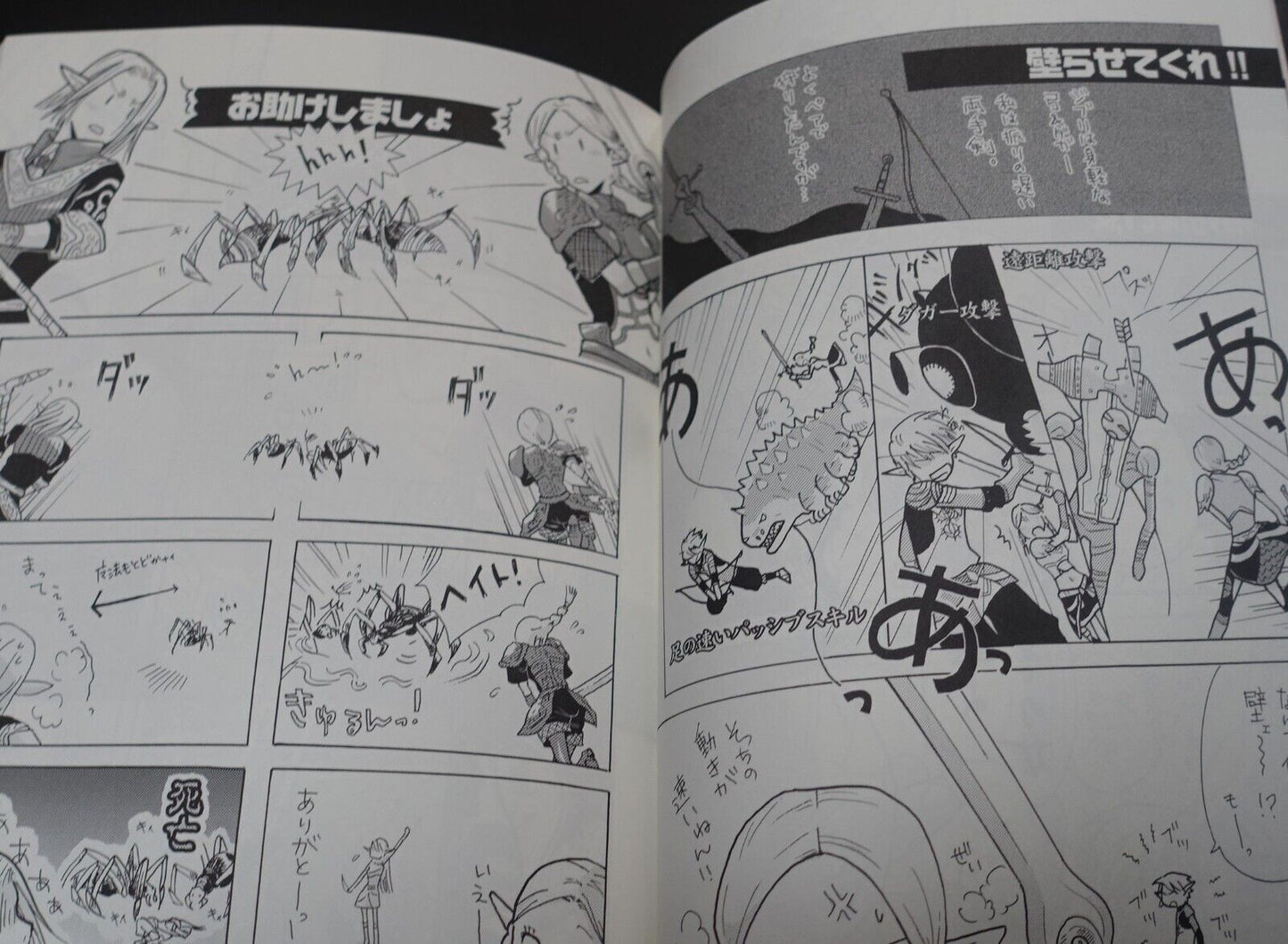 Tachibana Lita Lineage 2 Fan Made Comic Set 