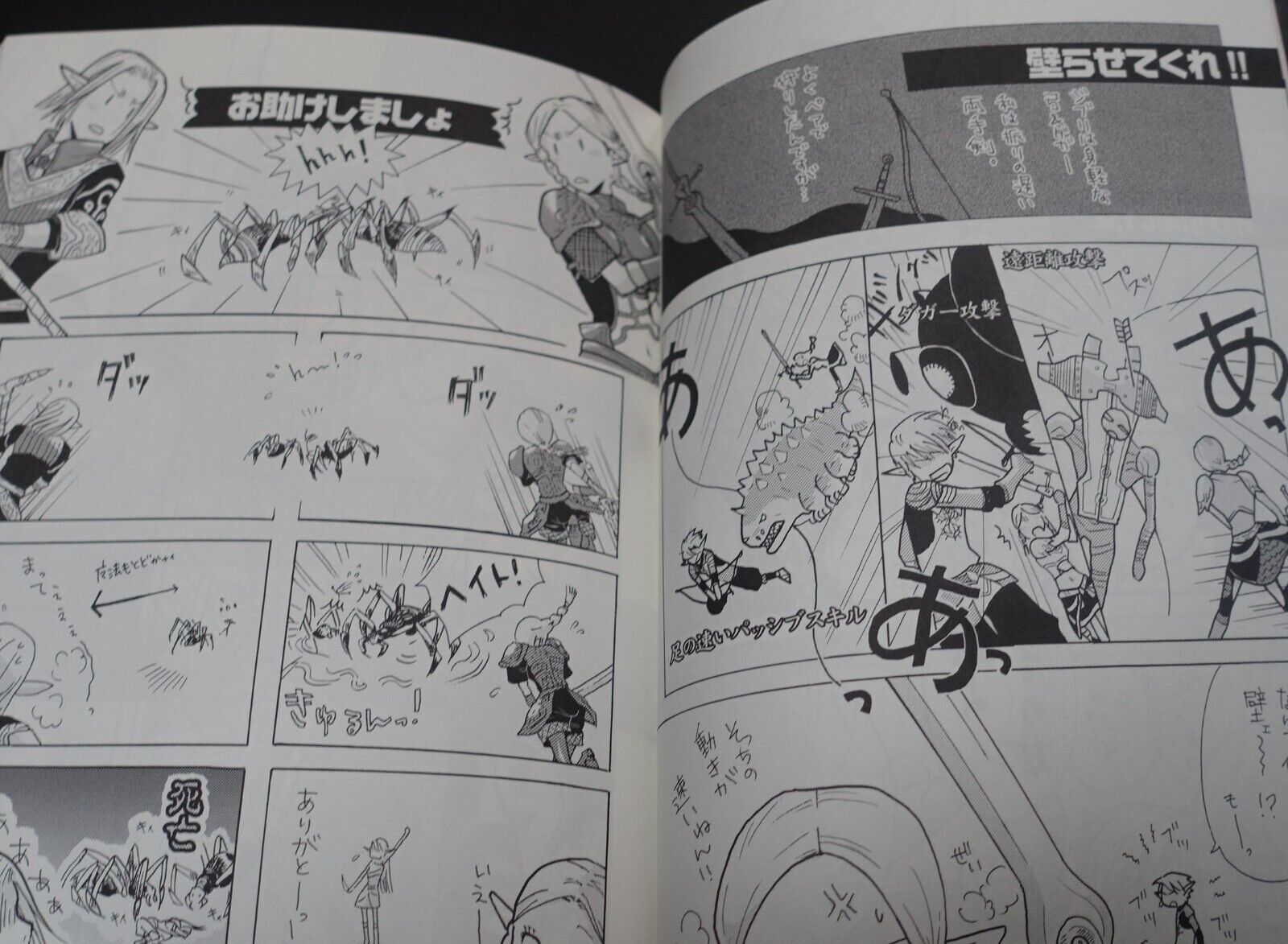 Tachibana Lita Lineage 2 Fan Made Comic Set 